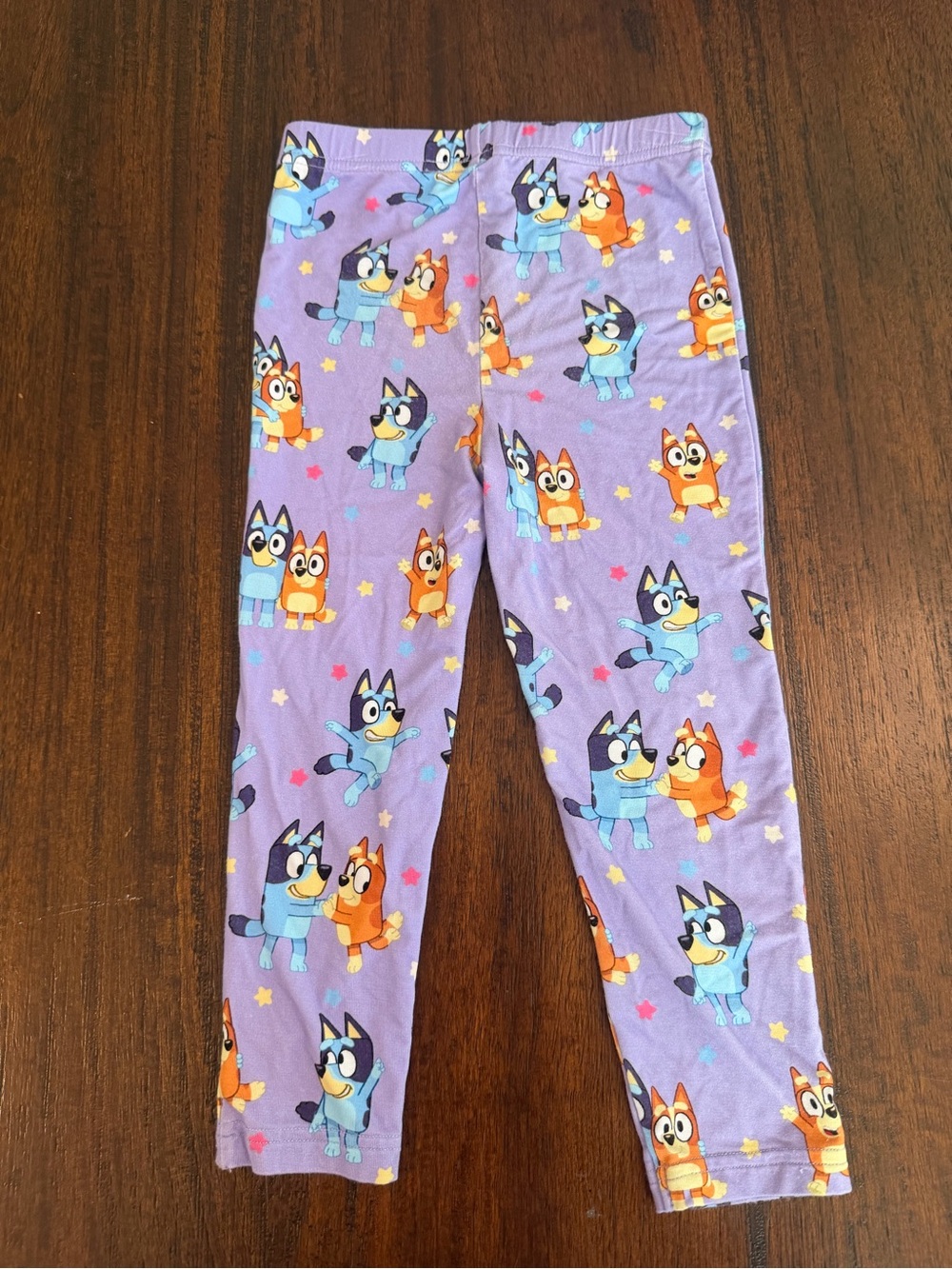 Little Sleepies Bluey Bingo Bamboo Purple Leggings